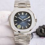 Swiss Grade Copy Patek Philippe Nautilus PPF Factory Cal324 Watch Blue Gradient Dial